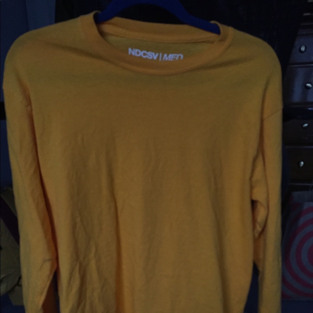 Dark yellow Long sleeve tee